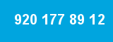 920 177 89 12